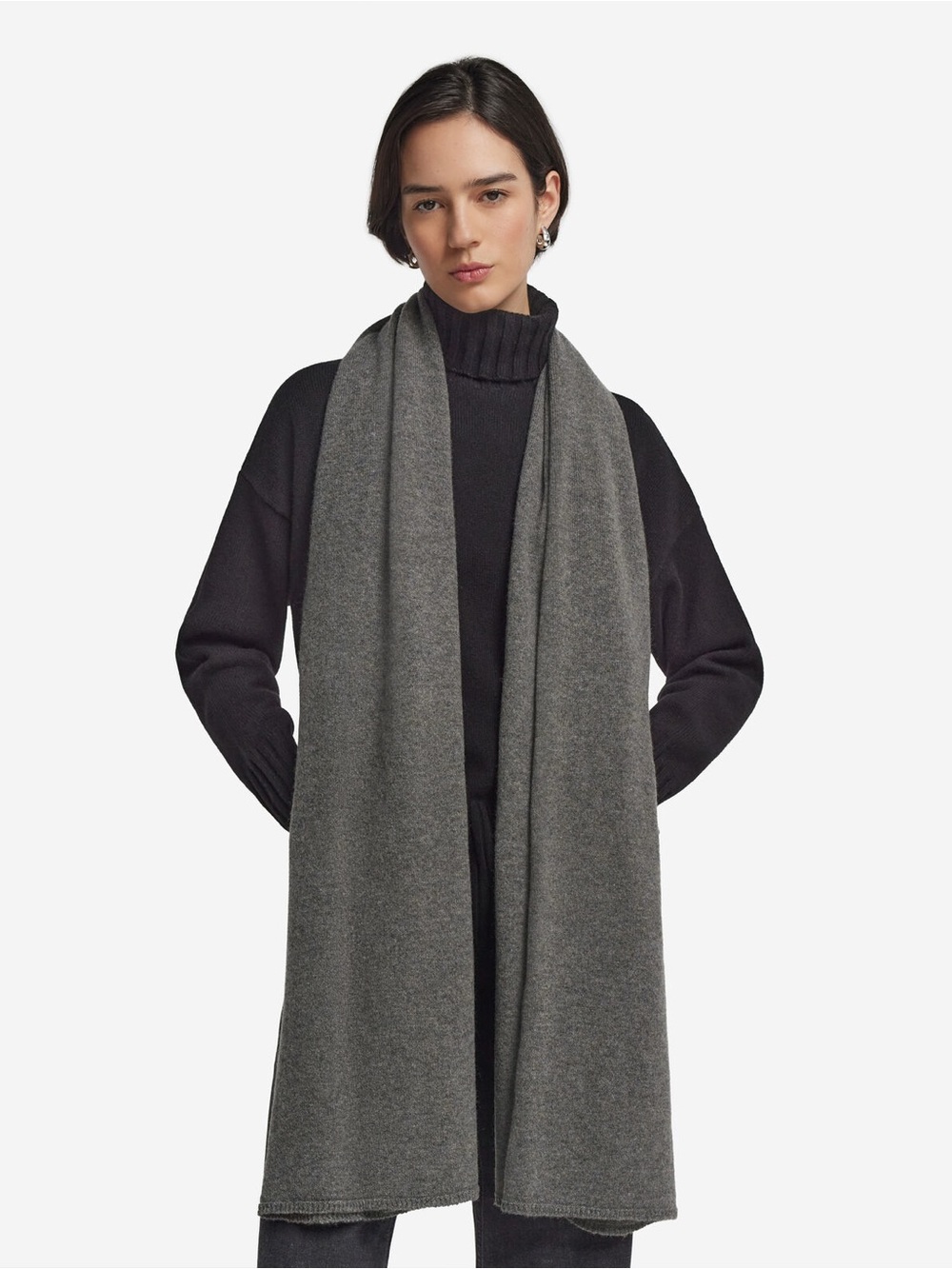 Falconeri Cashmere Shawl in Grey